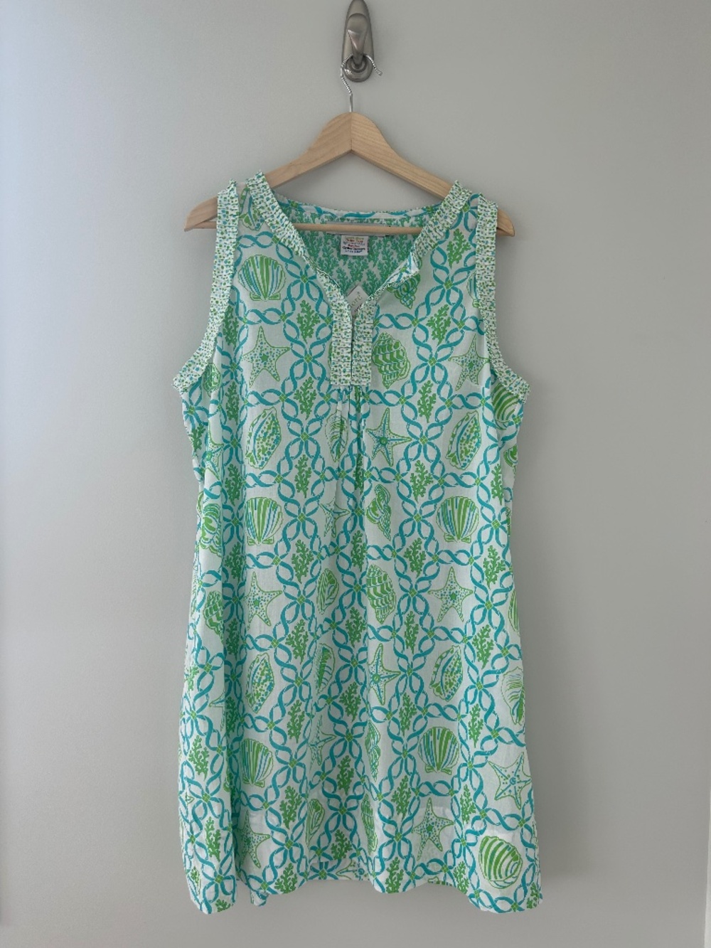 NWT Gretchen Scott Flirt Dress in She Shells XXL - Goddess